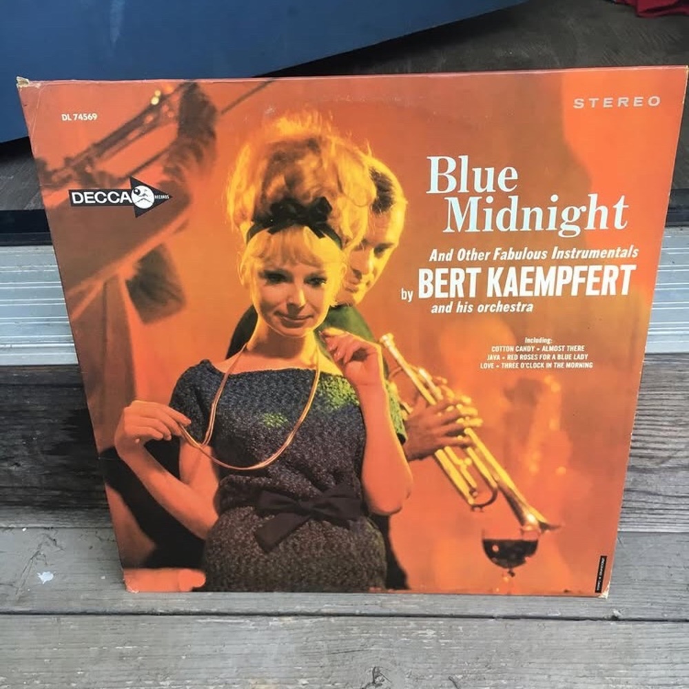 1964 Blue Midnight vinyl record